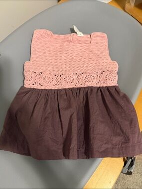 Kate Quinn with love from Africa crochet dress